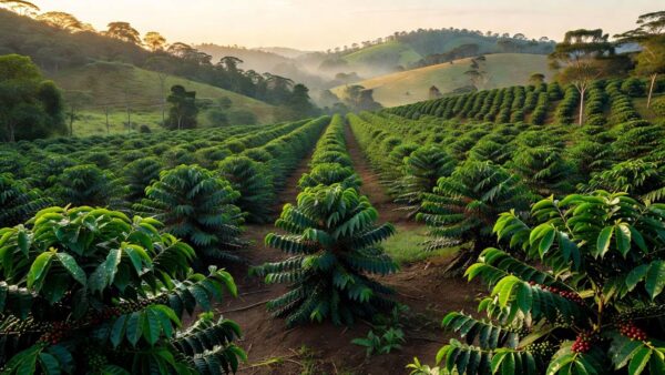 Plantação de café familiar revitalizada em Rondônia