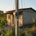 Medidor de energia em poste residencial em Vilhena para segunda via de conta de luz