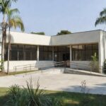 Fachada do CRAS e CREAS em Vilhena, centro de assistência social em Rondônia