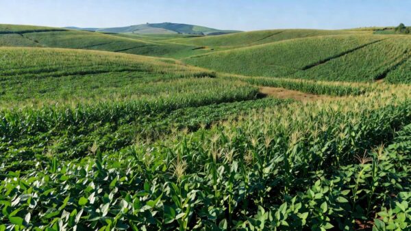 Lavouras de soja e milho da agricultura familiar no Brasil