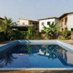 Piscina de condomínio em Porto Velho onde homem foi encontrado morto