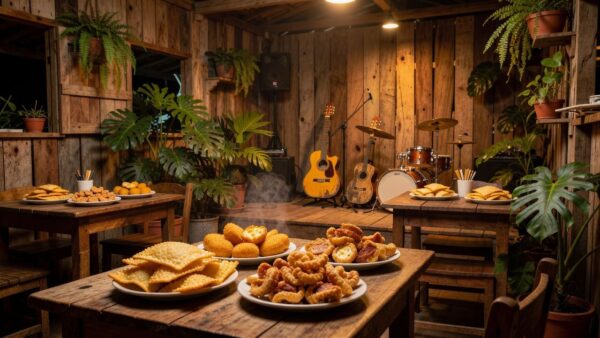 Boteco com rodízio de petiscos e música ao vivo em Vilhena