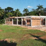 Nova escola em construção no Cidade Verde IV em Vilhena
