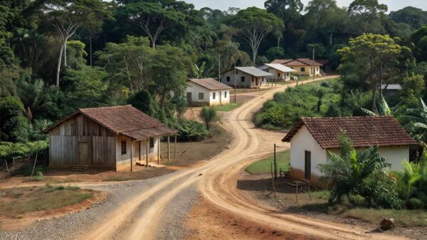 Paisagem rural de municípios do Cone Sul de Rondônia