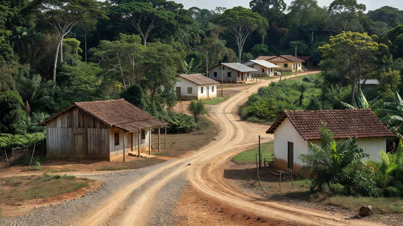 Paisagem rural de municípios do Cone Sul de Rondônia