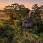 Igreja rural no Cone Sul de Rondônia durante agenda de visitas pastorais