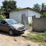 Picape em invasão de residência em Vilhena, Rondônia