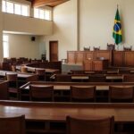 Plenário da Câmara Municipal de Vilhena, Rondônia, após aprovação de reajuste salarial