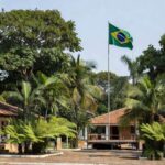 Praça em Vilhena durante lançamento de pré-candidatura ao Governo de Rondônia