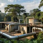 Estação de tratamento de água e saneamento em Rondônia