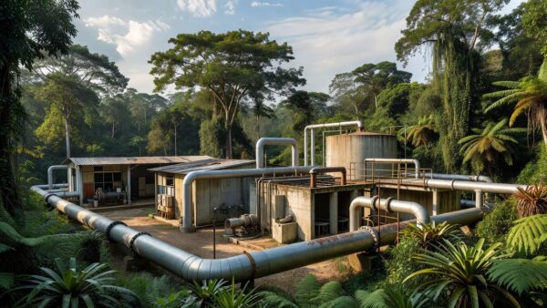 Estação de tratamento de água e saneamento em Rondônia