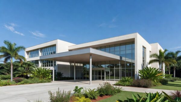 Hospital moderno em Vilhena representando proposta de centro de traumas