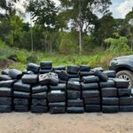 Apreensão de 101 kg de maconha pela PM em Costa Marques