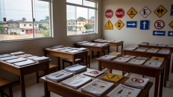 Curso de capacitação de agentes de trânsito em Vilhena