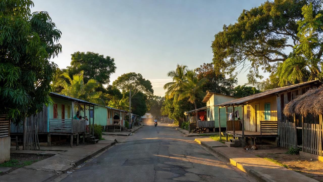 Rua na zona Leste de Porto Velho representando encontros sobre fim da escala 6x1