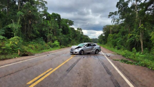 Acidente na BR-364 em Porto Velho, Rondônia