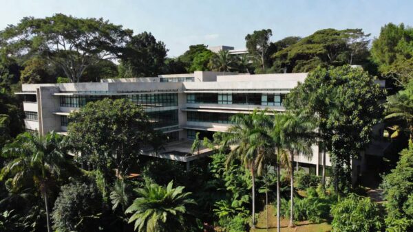 Fachada do Hospital Regional de Vilhena em Rondônia