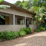 Fachada do Centro de Convivência do Idoso em Vilhena, Rondônia, para reforma pela prefeitura