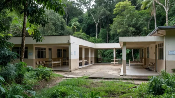 Hospital em Vilhena, Rondônia, Brasil, cenário de denúncia sobre pneumonia infantil