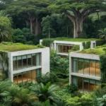 Hospital de Reabilitação Dream da Amazônia em área verde da floresta tropical