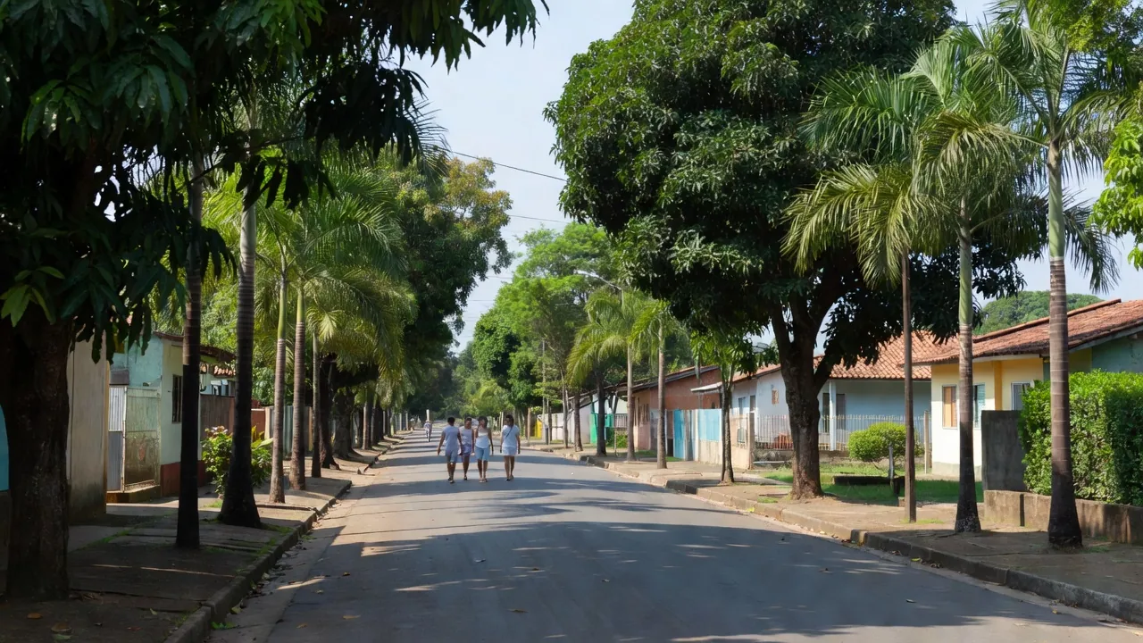 Caminhada da Família nas ruas de Vilhena, Rondônia
