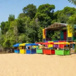 Local do Festival de Praia em Pimenteiras do Oeste, Rondônia