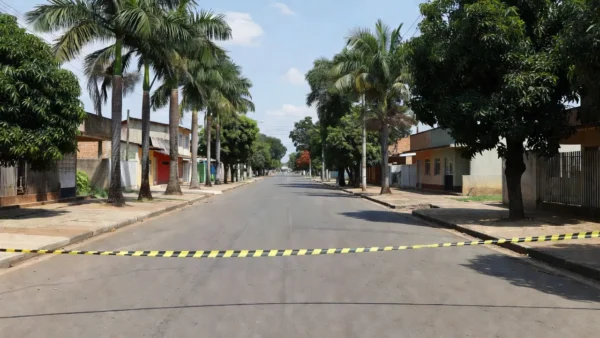 Via pública em Vilhena após discussão violenta com esfaqueamento