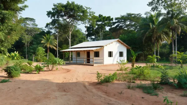 Casa de Apoio reformada no Assentamento Zé Bentão, Chupinguaia