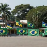 Mobilização de campanha ao Senado em praça de Rondônia
