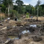 Garimpo ilegal de diamantes em terras indígenas de Vilhena, Rondônia