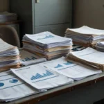 Documentos e gráficos sobre déficit previdenciário do Iperon e MPRO