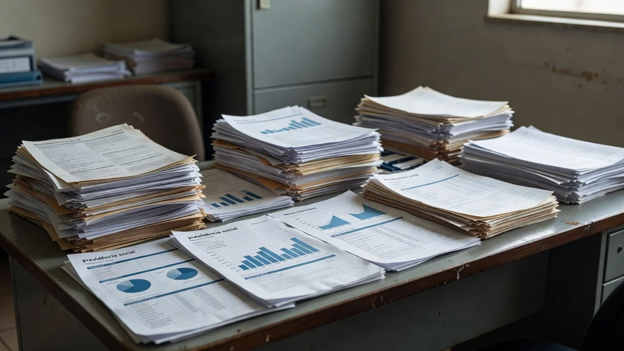 Documentos e gráficos sobre déficit previdenciário do Iperon e MPRO