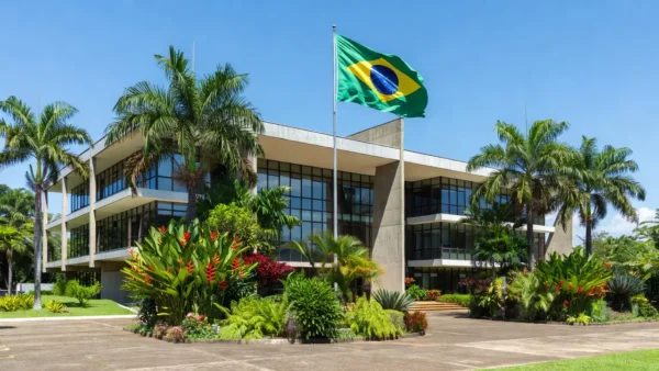 Fachada do TRE-RO em Porto Velho, relacionada à convenção do PSB