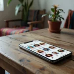 Tela de smartphone com redes sociais e sugestões de perfis, sobre proibição do TSE a bigtechs