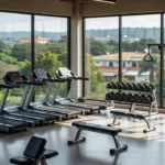 Academia em Vilhena com equipamentos de ginástica e bem-estar