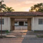 Fachada da Delegacia de Extrema em Porto Velho após fuga de presos