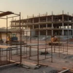 Canteiro de obras vazio em Cacoal após morte do construtor Sinclair Francisco Silva