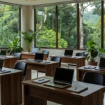 Sala de treinamento do Programa Jovem Aprendiz em Rondônia