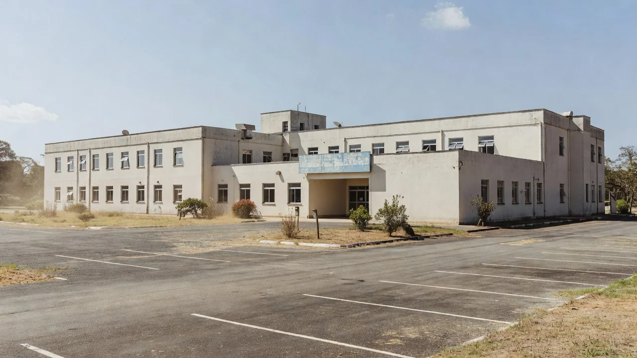 Fachada do Hospital Regional de Vilhena em Rondônia