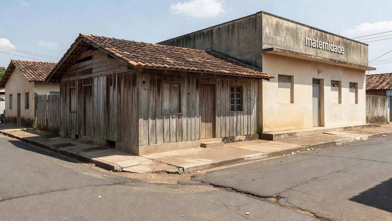 Estephany Blem, que deu à luz a pequena Cibelly / Foto: Divulgação