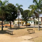 Praça no centro da cidade de Vilhena / Foto: Divulgação