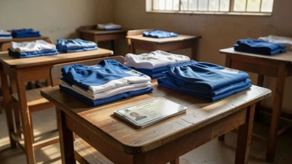 Cartão Uniforme Escolar e uniformes em escola pública de Vilhena