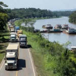 Rodovias e hidrovias em Rondônia mostrando gargalos logísticos na Amazônia