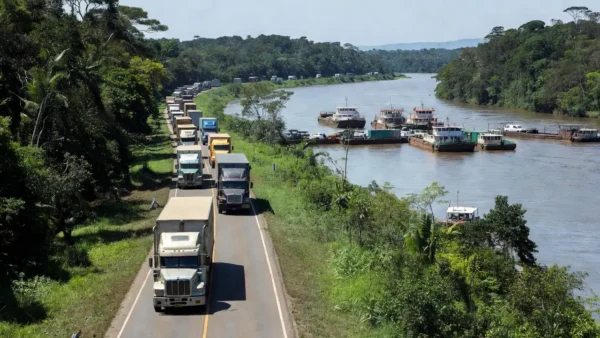 Rodovias e hidrovias em Rondônia mostrando gargalos logísticos na Amazônia