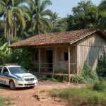 Delegacia de polícia em Rondônia durante prisão por pornografia infantil