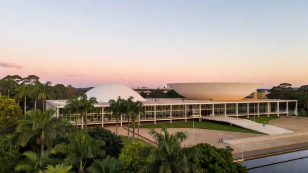 Congresso Nacional em Brasília representando aprovação de PEC sobre servidores de Rondônia