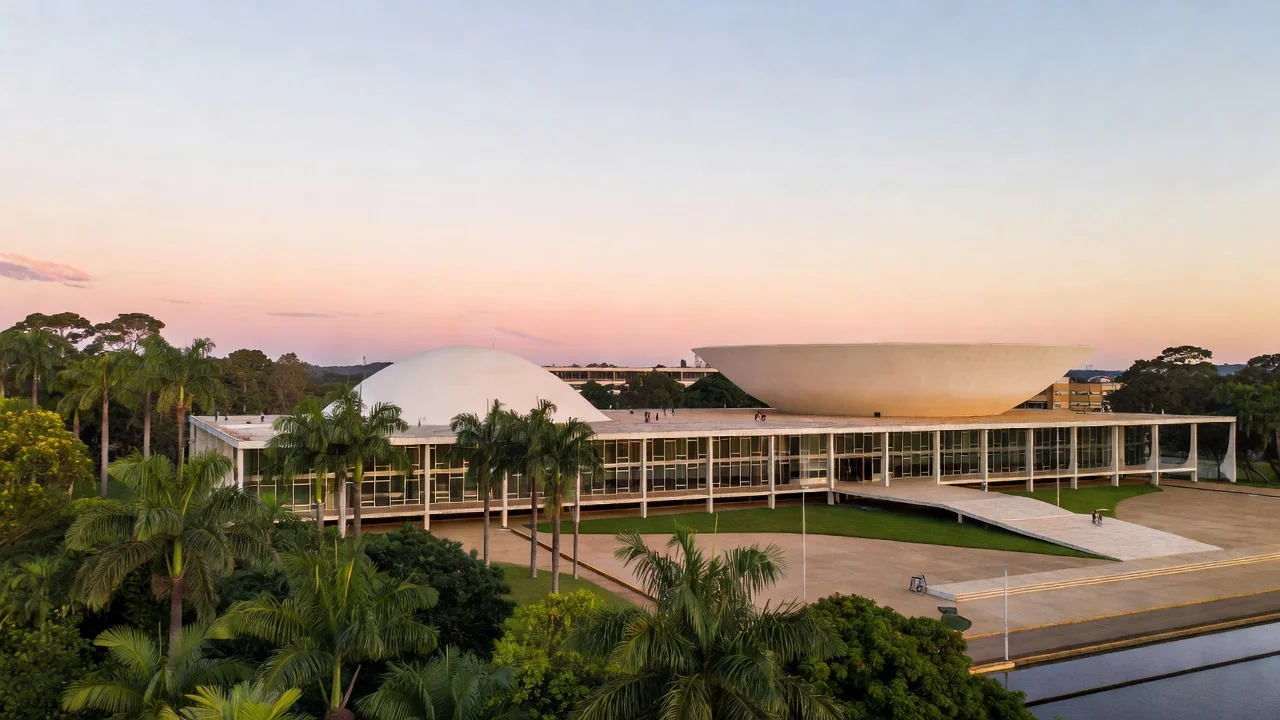 Congresso Nacional em Brasília representando aprovação de PEC sobre servidores de Rondônia
