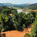 Paisagem da Amazônia em Rondônia com reservas de terras raras atraindo investidores estrangeiros