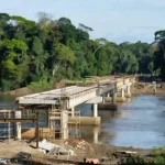 Obra de infraestrutura financiada por emendas em Rondônia