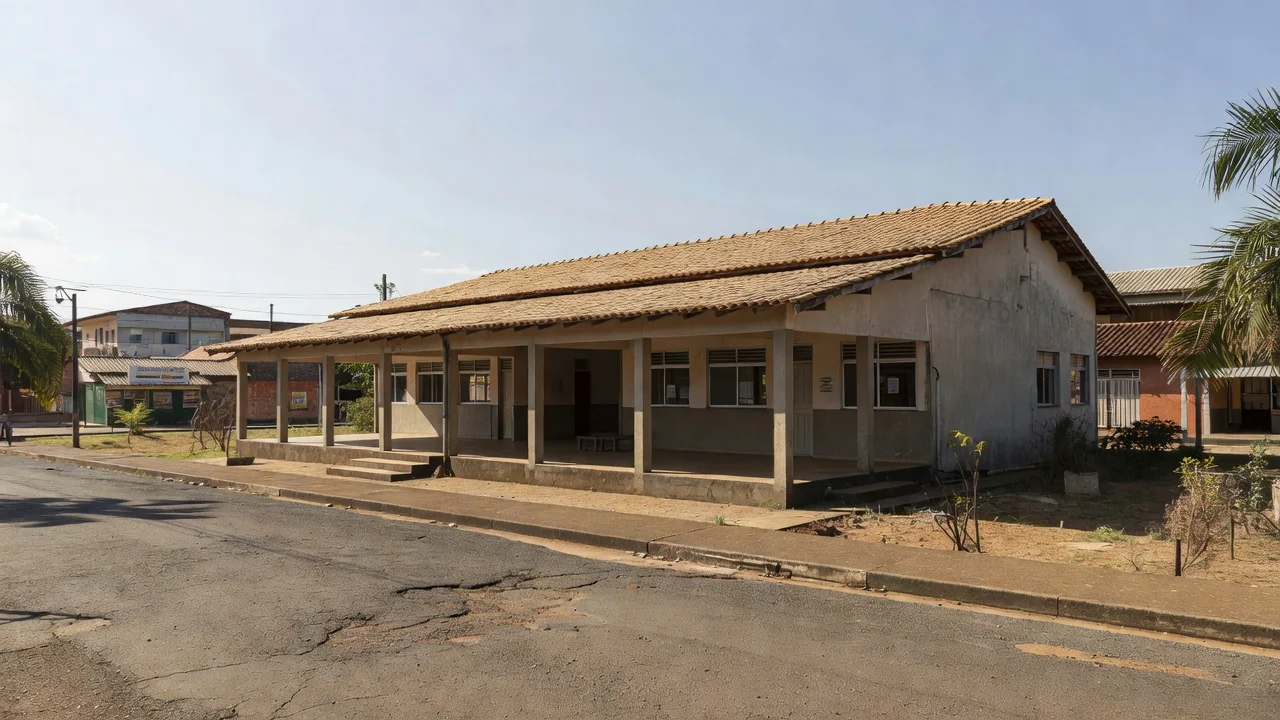 Fachada do Hospital Regional de Vilhena em Rondônia